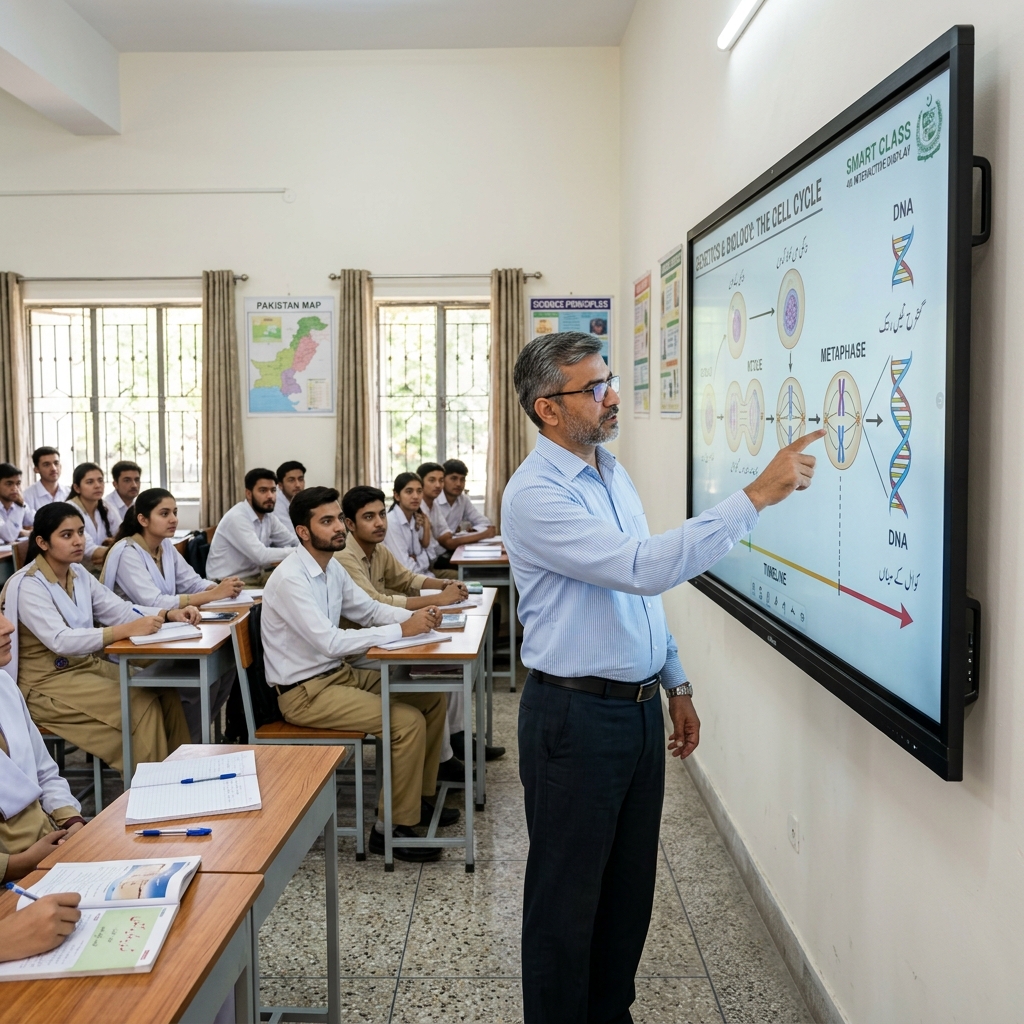 TESOL Smart Board 86 Inch in Pakistani College